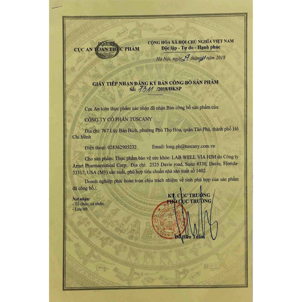 Viên Bổ Sung Dinh Dưỡng Khoáng Chất Giúp Tăng Sinh Lý - Sức Khoẻ - Tăng Cơ Nam Giới VIA HIM 30 Viên | BigBuy360 - bigbuy360.vn