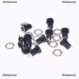 10 đầu cắm nguồn dc 5.5mm x 2.1mm