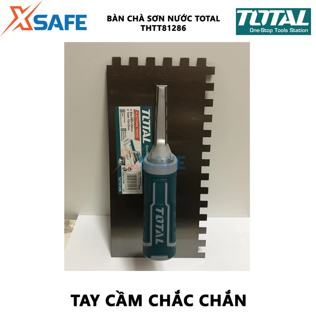 Bàn chà sơn nước TOTAL THTT81286 | bay hồ có răng cưa quy cách 280 x 130mm dùng để làm phẳng những bề mặt