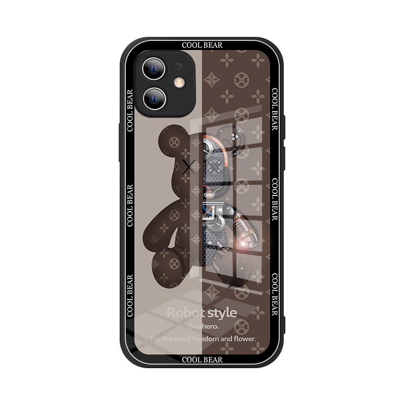 Ốp Điện Thoại Mặt Kính Cho IPhone 13 Pro Max Case/ 12/ 11/ XS/ XR/ X/ 8/ 7/ 6/ 6s/ Plus Mini