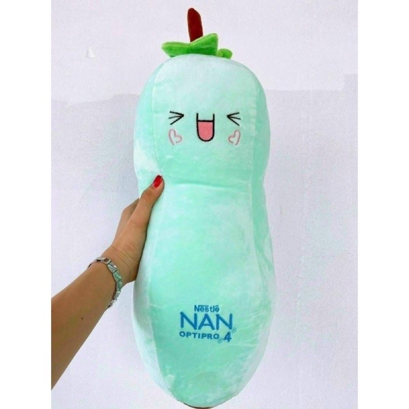 Gối ôm hạt đậu siêu cưng, hkm sữa Nan.