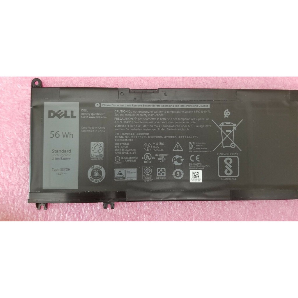 Pin Laptop Dell P71F P72F P75F P79G P89G G5 5587 3779 G7 7588 G3 7586