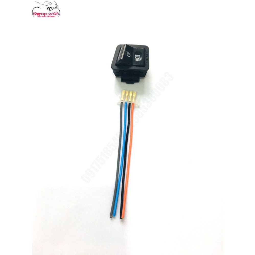 Công tắc passing SH độ chế cho mọi loại xe đời cũ honda Sh 2010, Lead 110 Cũ ,future Cũ, SCR, ATILA CŨ