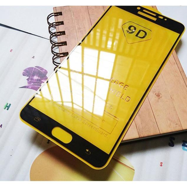 Kính cường lực Samsung Galaxy A7 2018 , A9 2018 , A8 star , C9 pro full màn hình 9D / 10D tặng kèm giấy lau