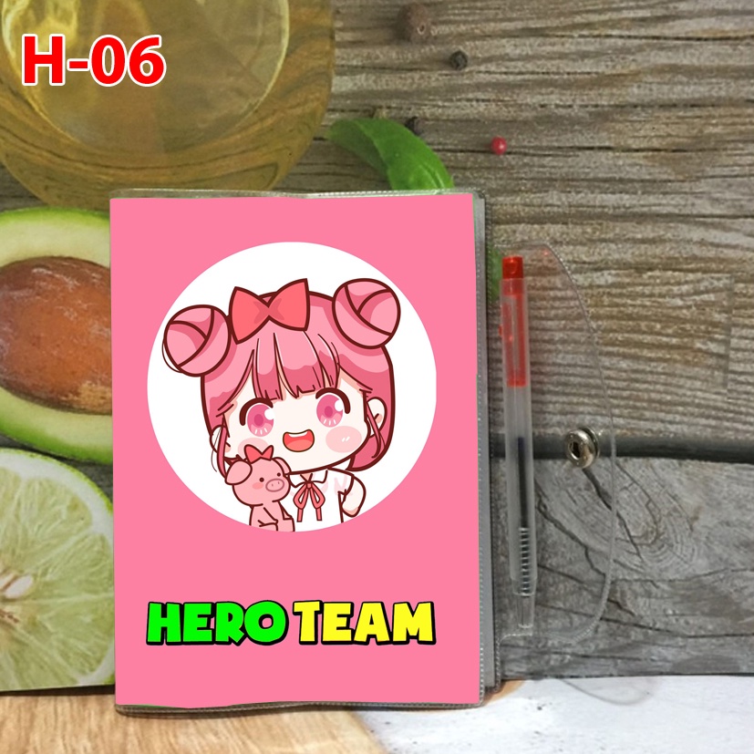 Sổ Tay HERO TEAM (tặng kèm cây viết - HOT HOT!)