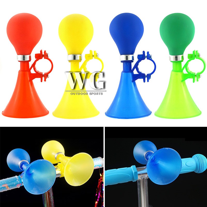 Kèn hơi gắn xe đạp bằng nhựa cho bé màu sắc ngẫu nhiên