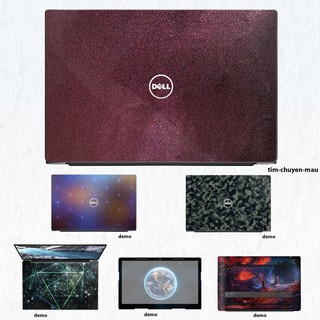 Skin dán Laptop Dell màu Chrome tím chuyển màu (inbox mã máy cho Shop)