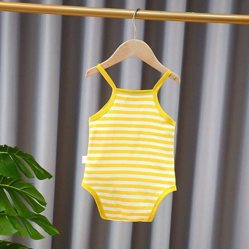 Body 2 Dây Chất Cotton Mùa Hè Siêu Mát Mùa, Bộ ÁO Liền Quần Hàng Quảng Châu Cao Cấp Cho Bé Trai, Bé Gái