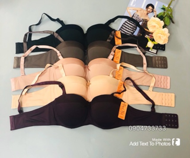 Áo lót, áo cup ngực Thái Lan bigsize quả ngang có gọng đệm mỏng Cup B 2253 BN | BigBuy360 - bigbuy360.vn