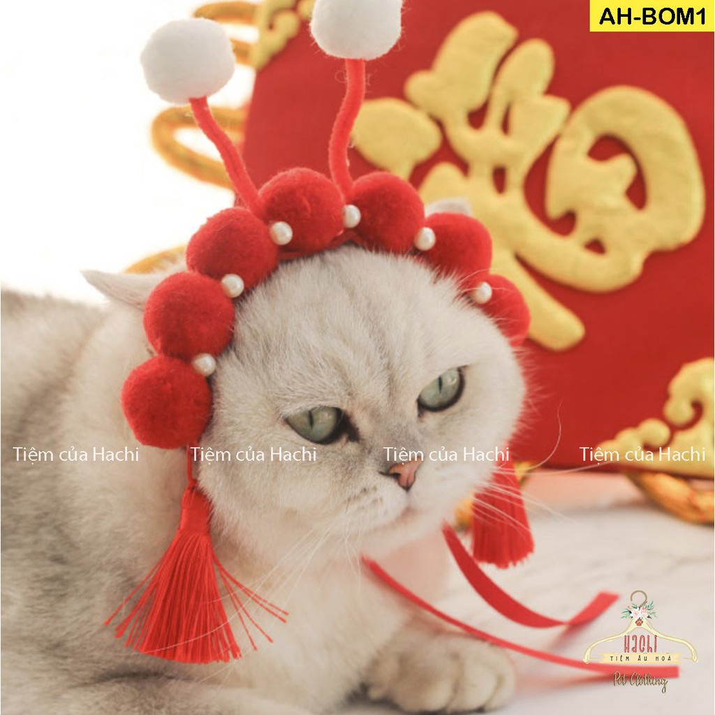 Bờm cổ trang cho thú cưng