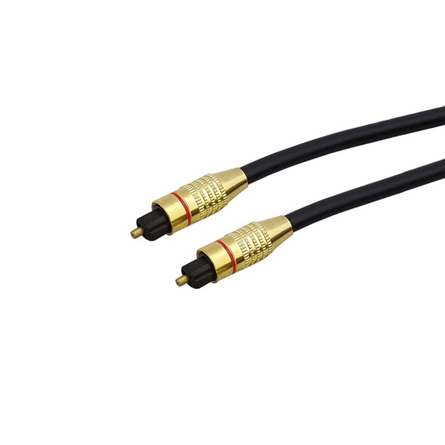 DÂY CÁP TÍN HIỆU LOA OPTICAL OD 6.0 ĐẦU VÀNG HIGHSPEED 1M/1.5M/2M/3M/5M