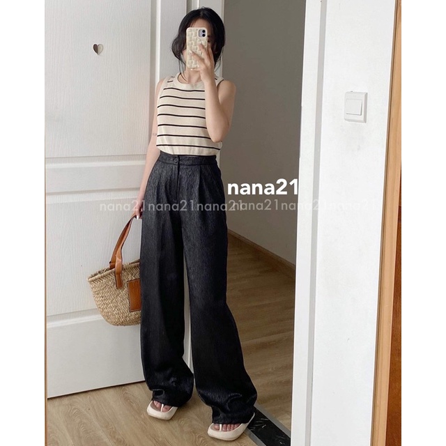 Quần cullotes cạp cao Nana21 Nanastore21