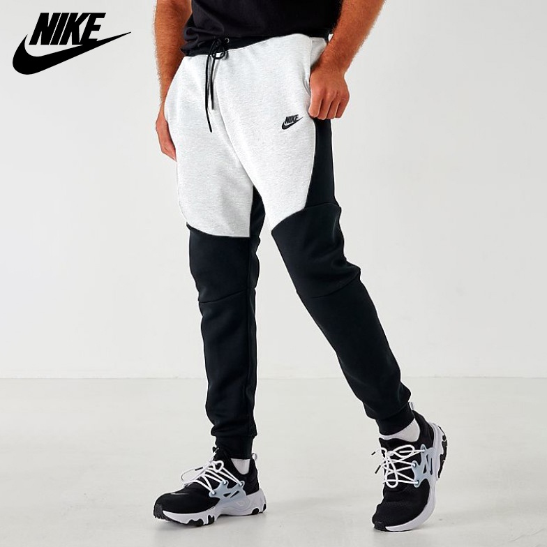 NIKE - Quần dài thể thao nam nữ Nike Tech Fleece Version 3 Pant chính hãng - Xám trắng x Đen