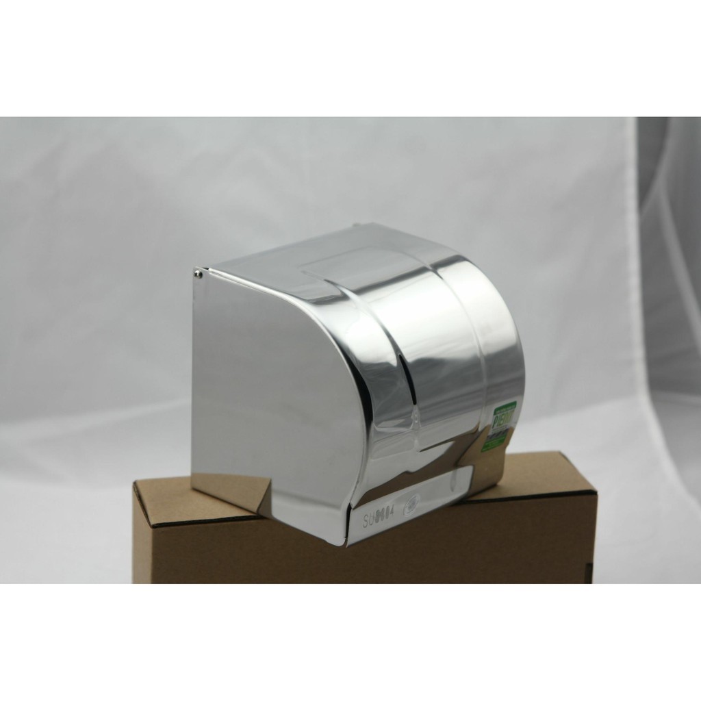 Lô giấy hộp kín inox 304, Lô giấy hộp kín, lô giấy vệ sinh hàng đẹp