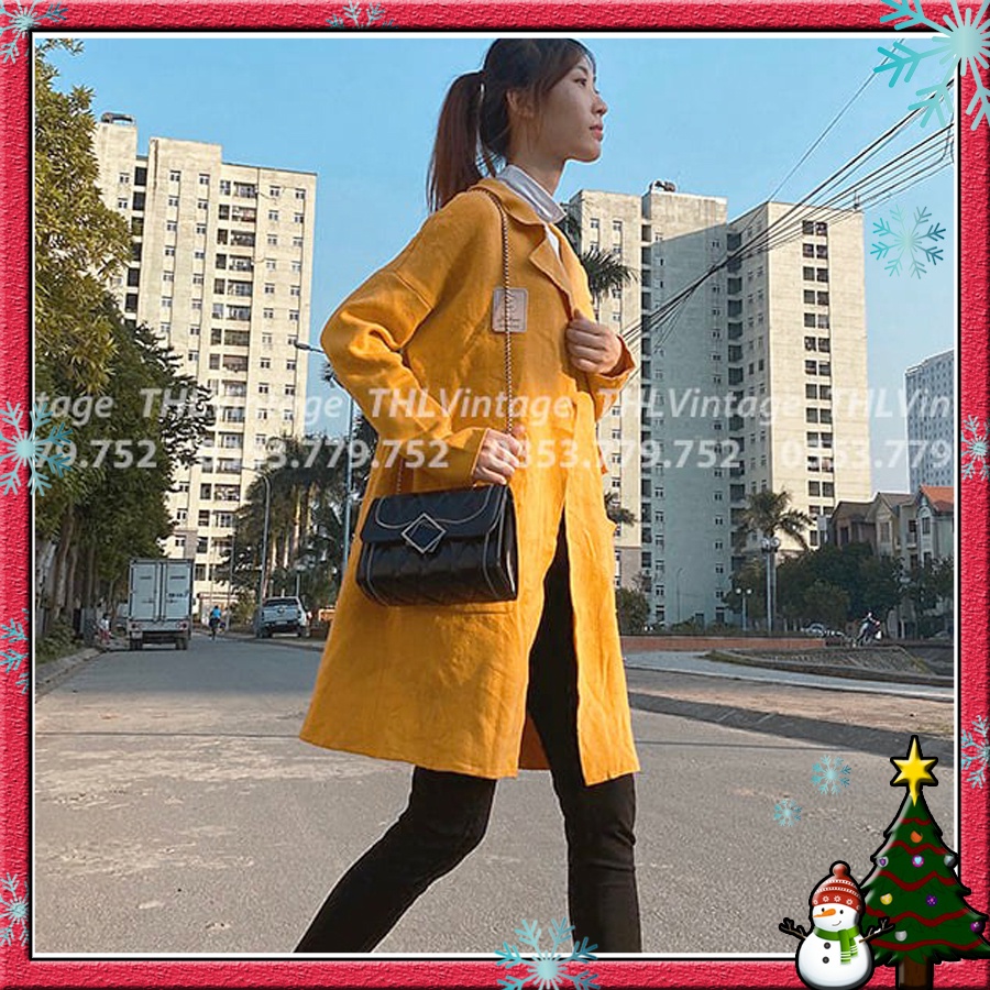 Áo Cardigan dáng dài Hàn Quốc [Lướt để chọn mẫu]