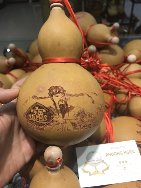 Hồ lô khô phong thủy cắt nắp ( 15-20 cm) | BigBuy360 - bigbuy360.vn