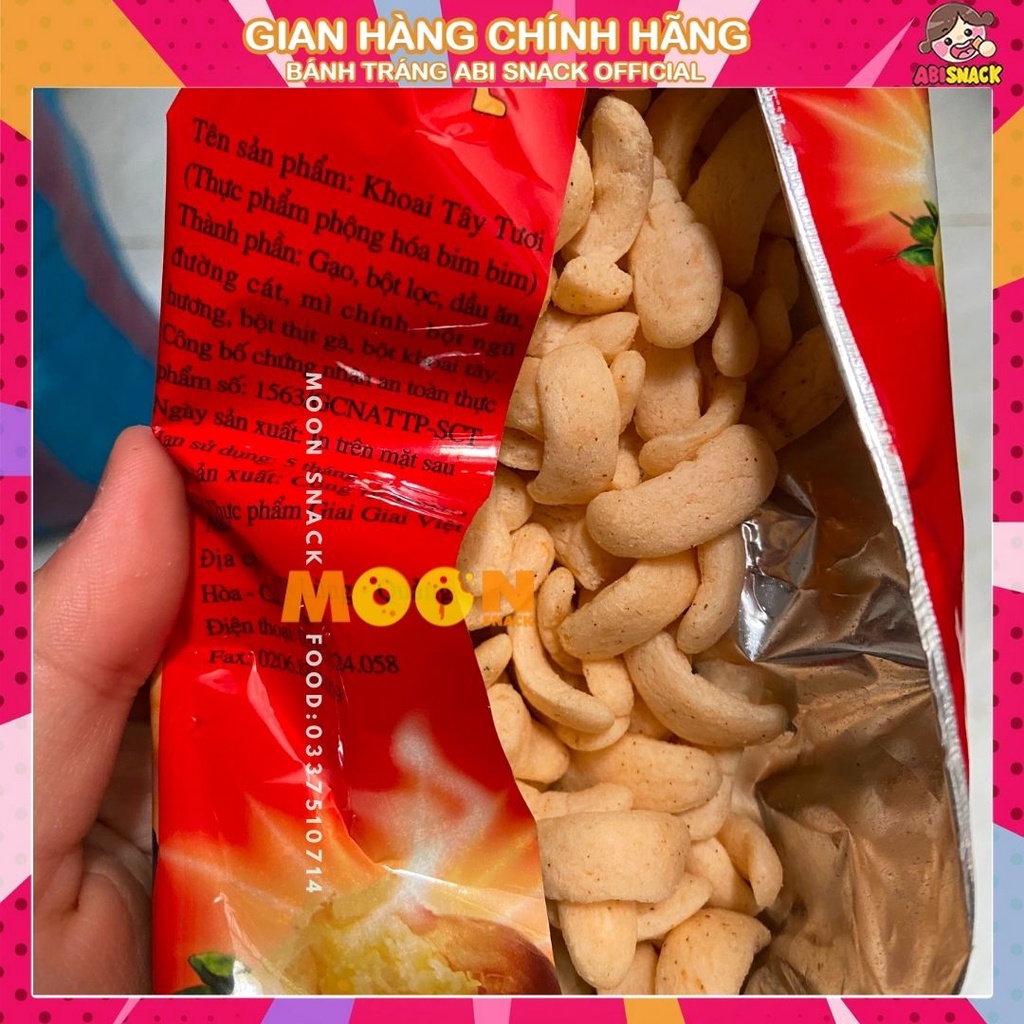 [SALE GIÁ GỐC]1 gói snack Khoai Tây Tươi Chiên Giòn Giai Giai gói 20g ăn vặt tuổi thơ