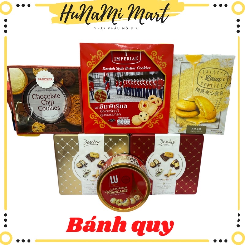 Bánh quy bơ Imperial Thái Lan, Lu Pháp, Lava Đài Loan, Bánh Desobry Bỉ, Chocochip