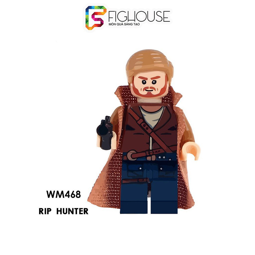 Minifigure Siêu Anh Hùng DC Rip Hunter WM468 - Đồ Chơi Lắp Ráp Xếp Hình [C6]