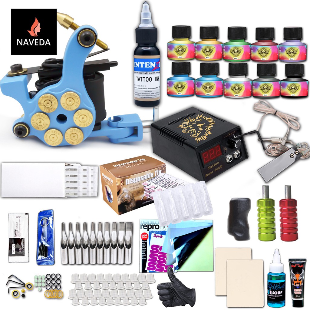 BỘ MÁY XĂM TATTOO 20 CHI TIẾT