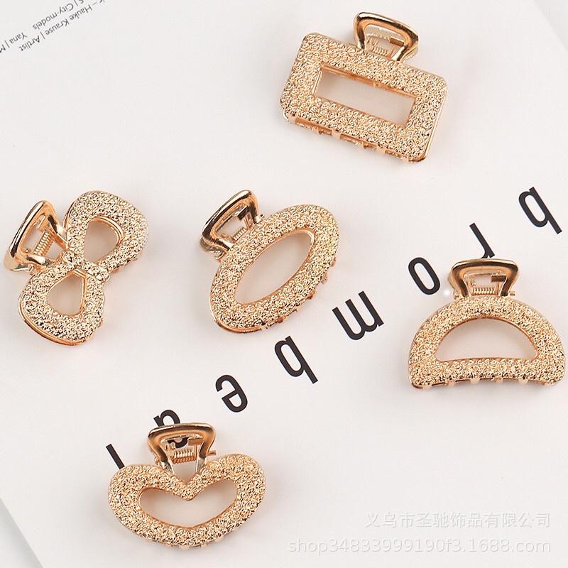 Kẹp tóc hợp kim lấp lánh phong cách hàn quốc