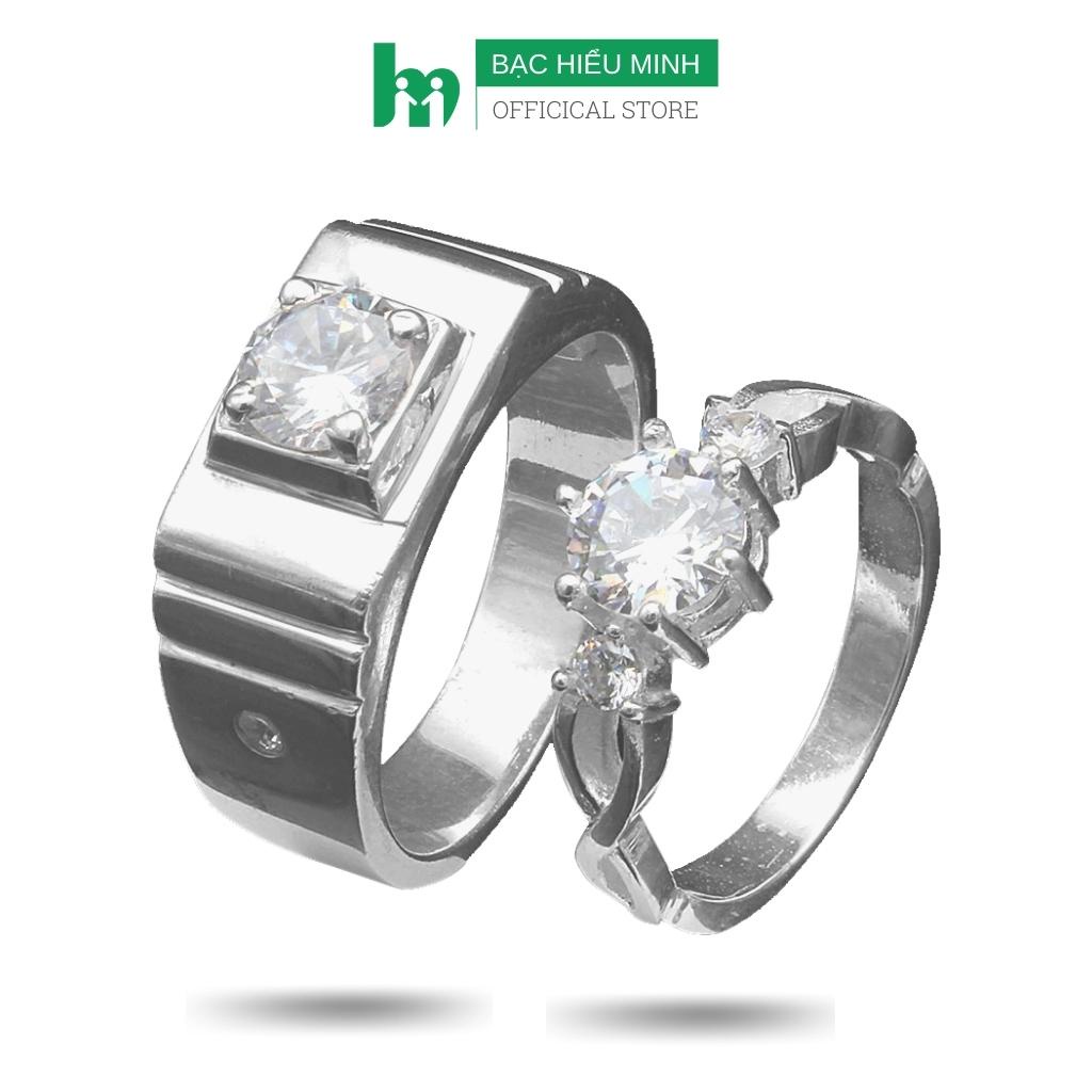 Nhẫn Đôi Tình Nhân Bạc - Mãi Bên Anh - BẠC HIỂU MINH NC511