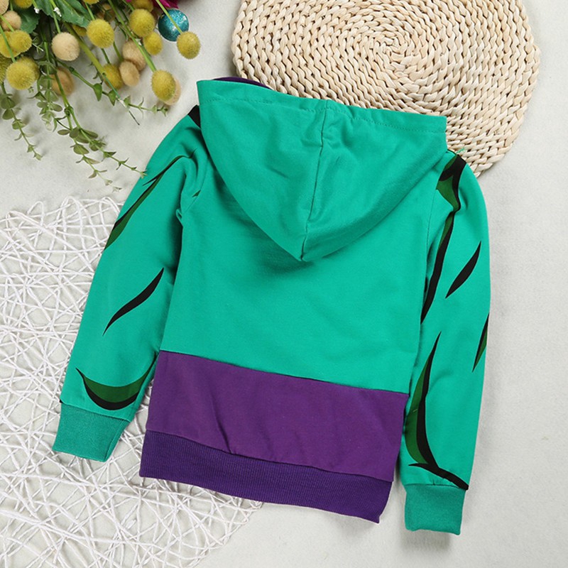 Áo Khoác Hoodie In Hoạt Hình Cho Bé Trai