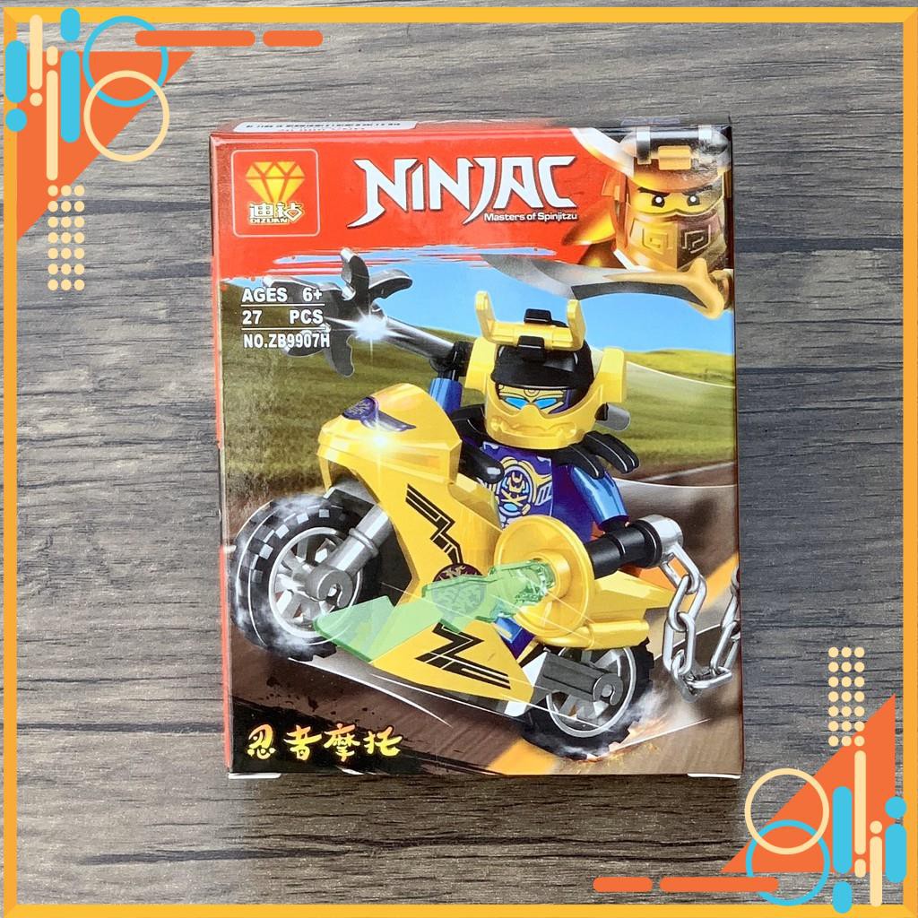 [MẪU HOT] Lego Xếp Hình Ninjago Xe Đua