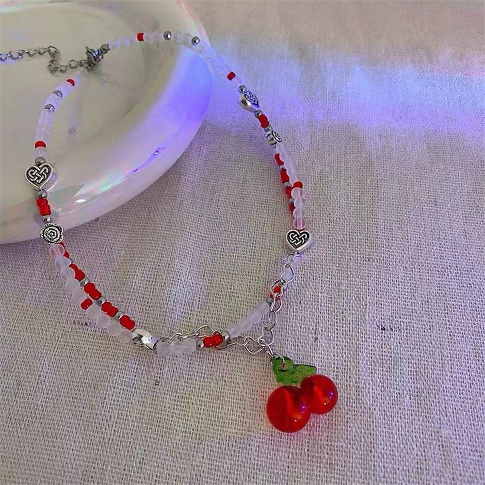 Vòng cổ Dạng Chuỗi Hạt Ngắn Phong Cách Bohemia Thời Trang Mùa Hè Cho Nữ WMES15H