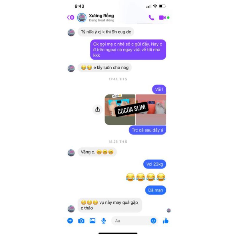 GIẢM CÂN COCOA SLIM CHÍNH HÃNG [KHÔNG GIẢM HOÀN TIỀN ][100% NGUYÊN LIỆU THIÊN NHIÊN] AN TOÀN HIỆU QUẢ NHẤT HIỆN NAY | BigBuy360 - bigbuy360.vn