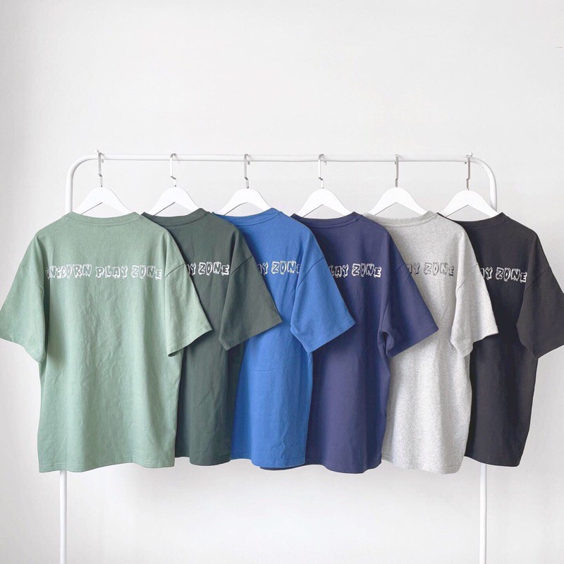 UPZ Áo Thun Cơ Bản Logo Nhựa (14 Màu) | BigBuy360 - bigbuy360.vn