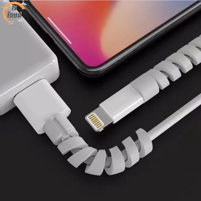 Vỏ Silicon Bọc Bảo Vệ Dây Cáp Dữ Liệu Chống Đứt