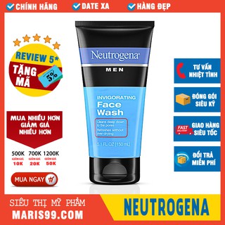 Sữa rửa mặt cho nam Neutrogena Men Invigorating Face Wash 150ml