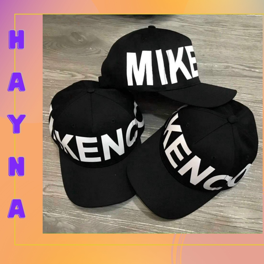 Mũ Mikenco lưỡi trai, nón kết Mikenco, thời trang hot dành cho nam nữ thể hiện cá tính M87 - Hayna Hats