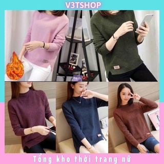 FREESHIP❤️❤️áo len quảng châu, áo len mac cổ tròn sẵn hàng tại shop