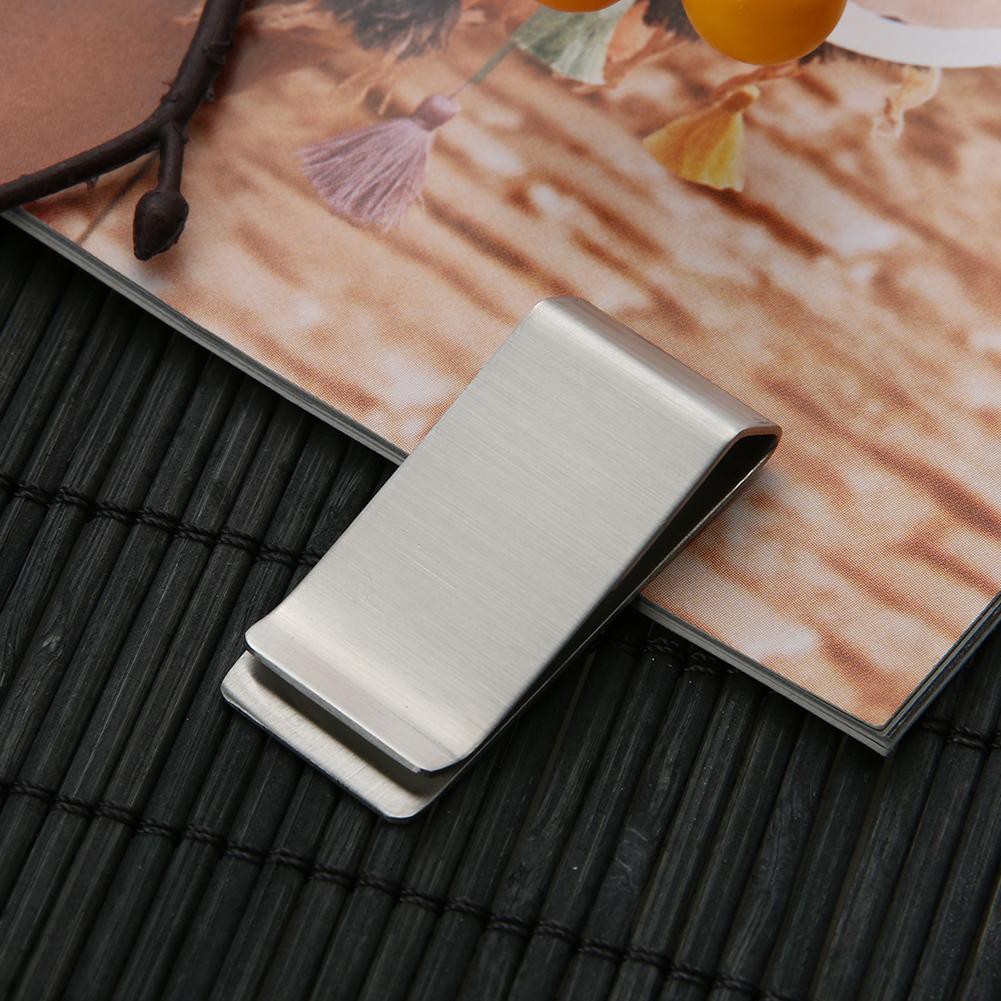 Stainless Steel Card Wallet Card Holder Slim Clip Money Clips