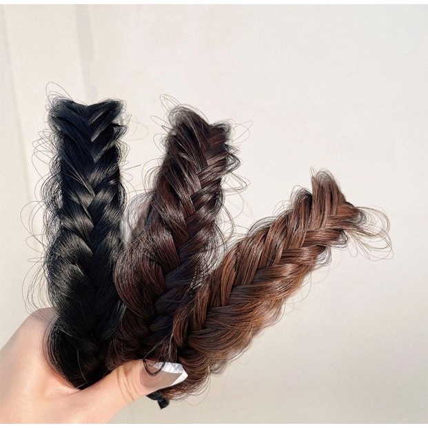 Băng đô tết tóc giả phong cách 2022 mới cho nữ