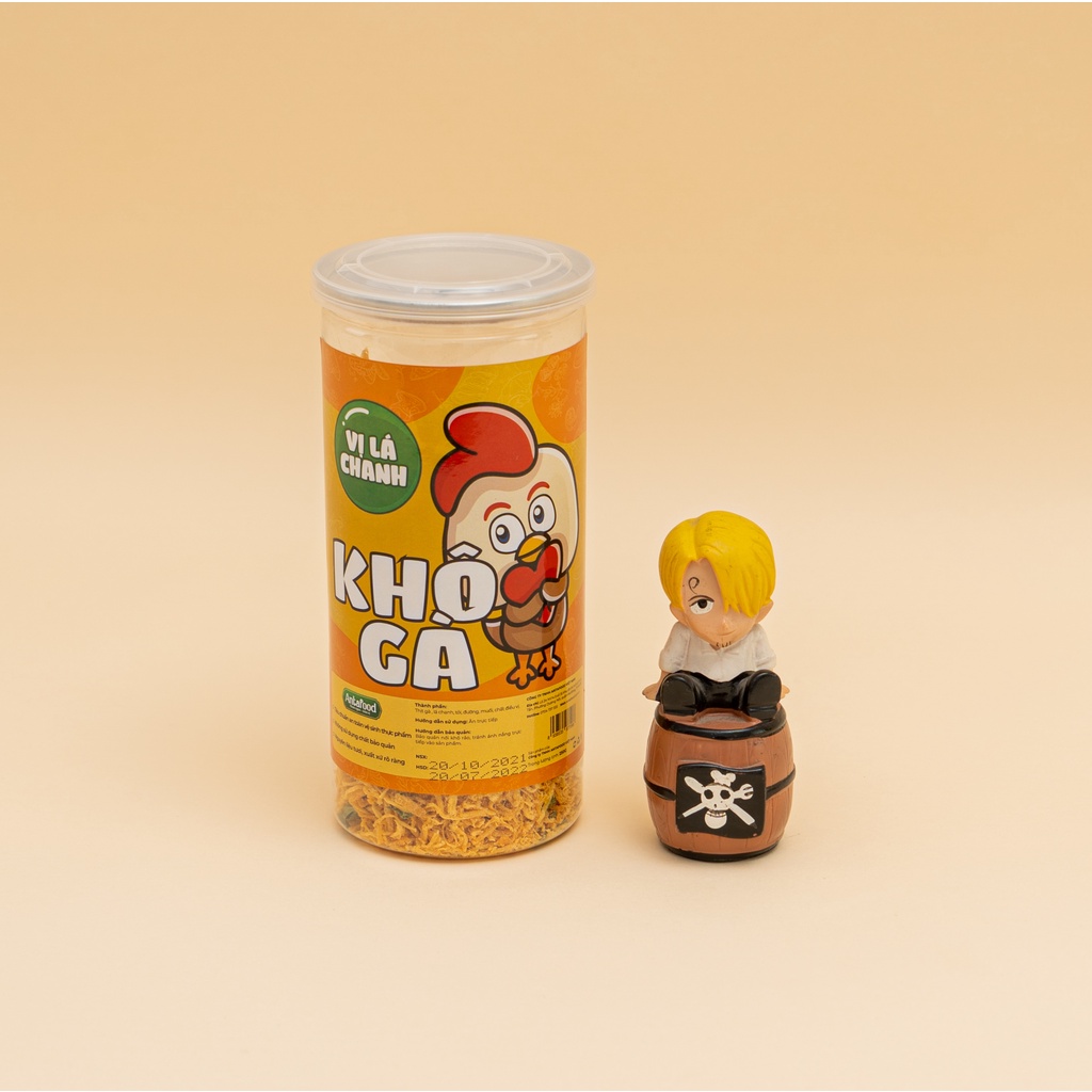 Khô gà lá chanh lọ 250gr thương hiệu Antafood | BigBuy360 - bigbuy360.vn