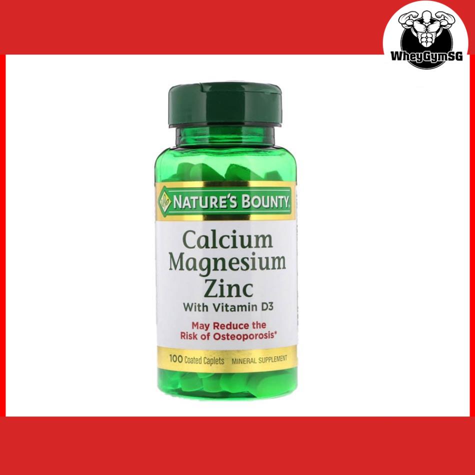 viên bổ xương khớp Nature Bounty Calcium Magnesium Zinc và Vitamin D3 – 100 viên TPBS.