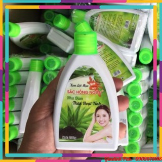 Mặt Nạ Lột Mụn Cám Than Tre Nha Đam Sắc Hồng Ngân 200g + Tặng Mặt Nạ Dưỡng Ẩm