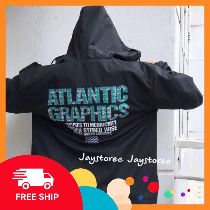 𝗡𝗘𝗪 𝗔𝗥𝗥𝗜𝗩𝗔𝗟 áo khoác dù uinsex ️ ( video+ ảnh thật) A336