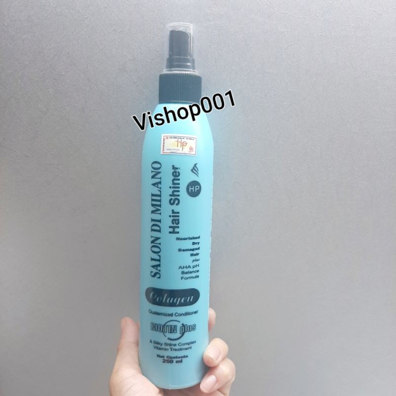 Xịt dưỡng ngăn rụng tóc chống khô xơ Salon Di Milano 250ml
