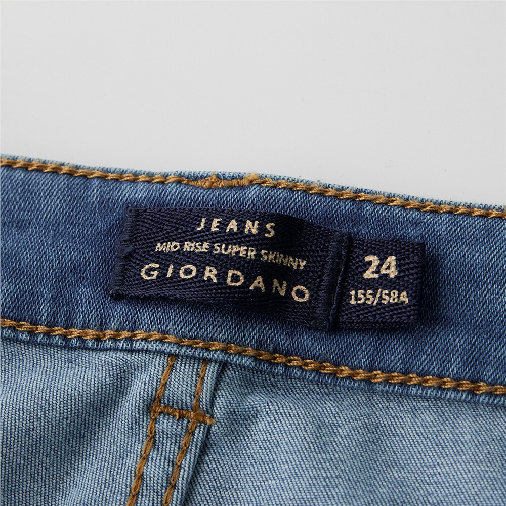 Quần Jeans Dài Nữ Giordano Super Stretch Jeans 05410016