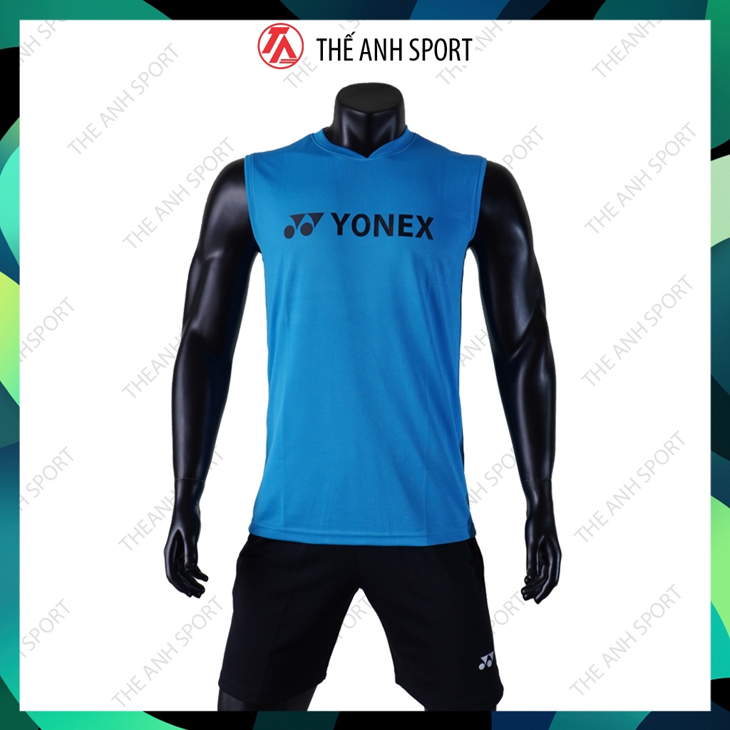 Áo cầu lông training sát nách, áo yonex tập luyện và thi đấu cầu lông mùa giải 2022