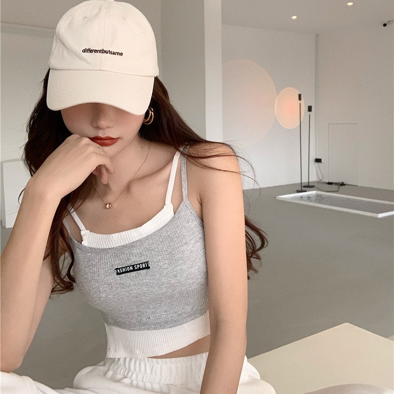 Áo hai dây thể thao Xiaozhainv mỏng và thoáng mát thời trang cho nữ phong cách Hàn Quốc