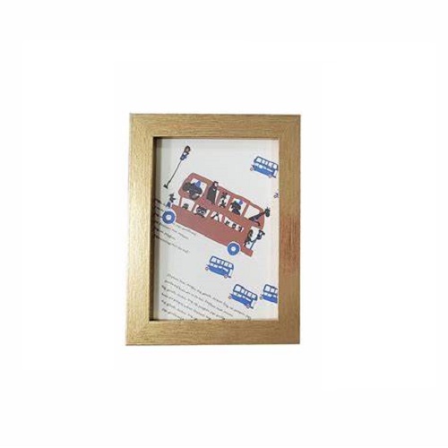 Daiso Japan Khung ảnh màu vàng size STANDARD 12.2x1.7x17.3cm (cái)