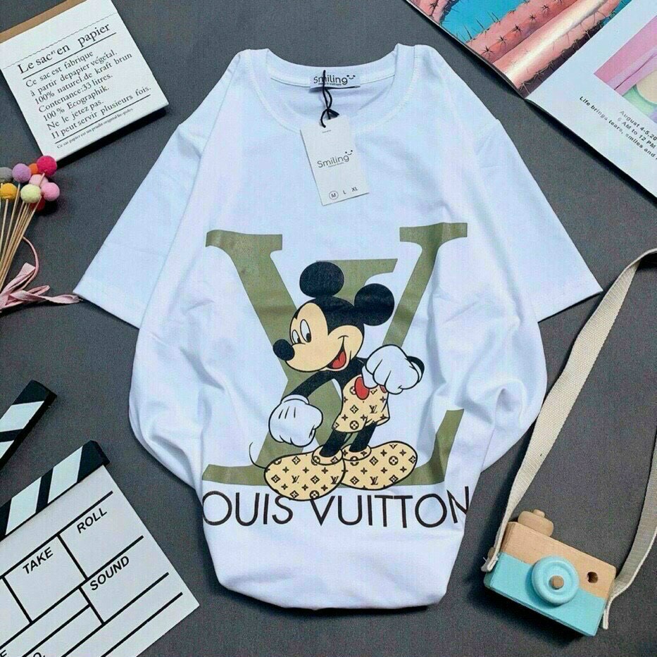 Áo thun, áo phông nam nữ uisex chuột mickey hot 2022 MK5M