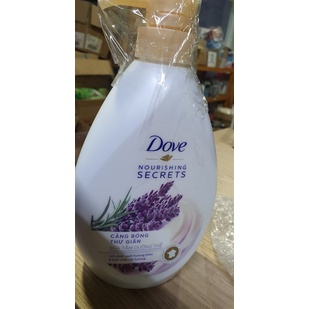 Sữa Tắm Dưỡng Thể Từ Thiên Nhiên Dove Căng Bóng Thư Giãn Với Chiết Xuất Lavender Và Hương Thảo 530g (Việt Nam)