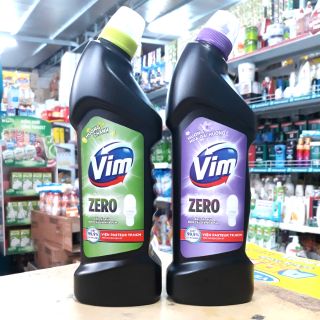 VIM ZERO HƯƠNG HOA OẢI HƯƠNG TẨY BỒN CẦU VÀ NHÀ TẮM chai-750ml