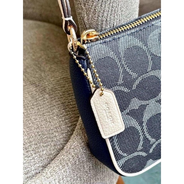 Túi nữ kẹp nách 2 dây dáng thuyền hàng đẹp có tem mác